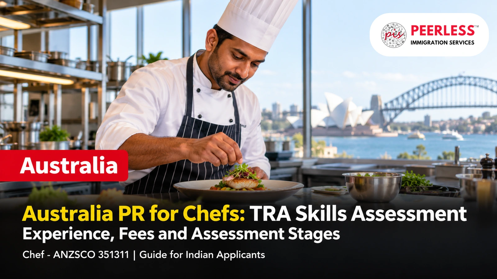 Australia PR for Chefs: How the TRA Skills Assessment Works