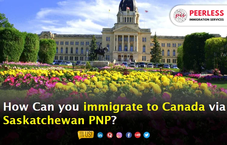 How Can you immigrate to Canada via Saskatchewan PNP?