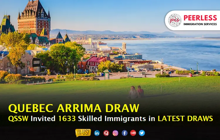 Quebec invited 1633 applicants in the latest Quebec PNP draw