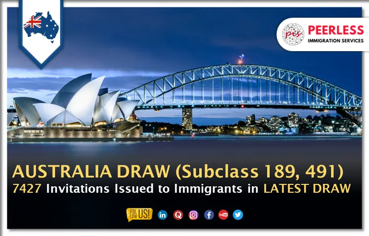 Australia conducts the first Australia invitation round for subclass 189 and 491