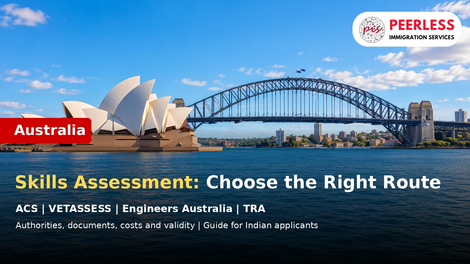 Australia Skills Assessment Guide: ACS, VETASSESS, Engineers Australia and TRA