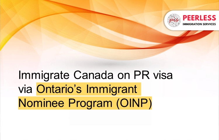 Immigrate to Ontario with OINP in 2023