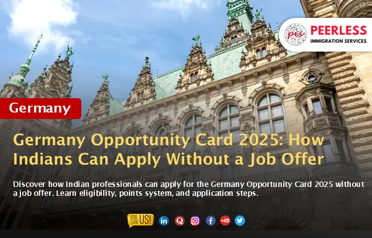 Germany Opportunity Card 2025: How Indians Can Apply Without a Job Offer