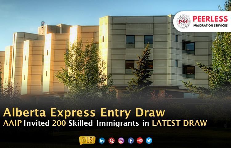 Alberta Issued 200 Invitations in the latest AAIP Draws