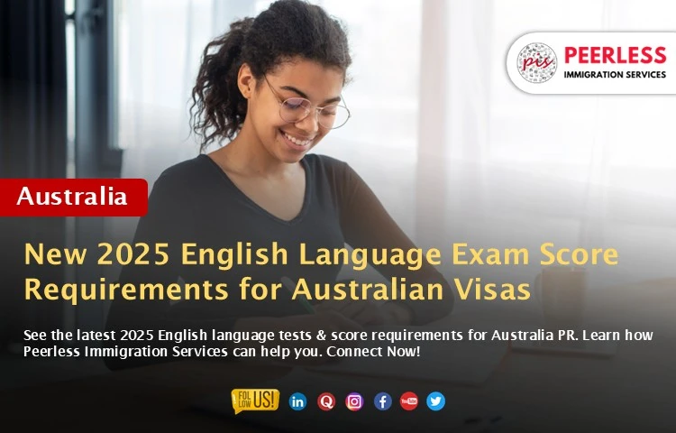 New 2025 English Language Score for Australian Visas
