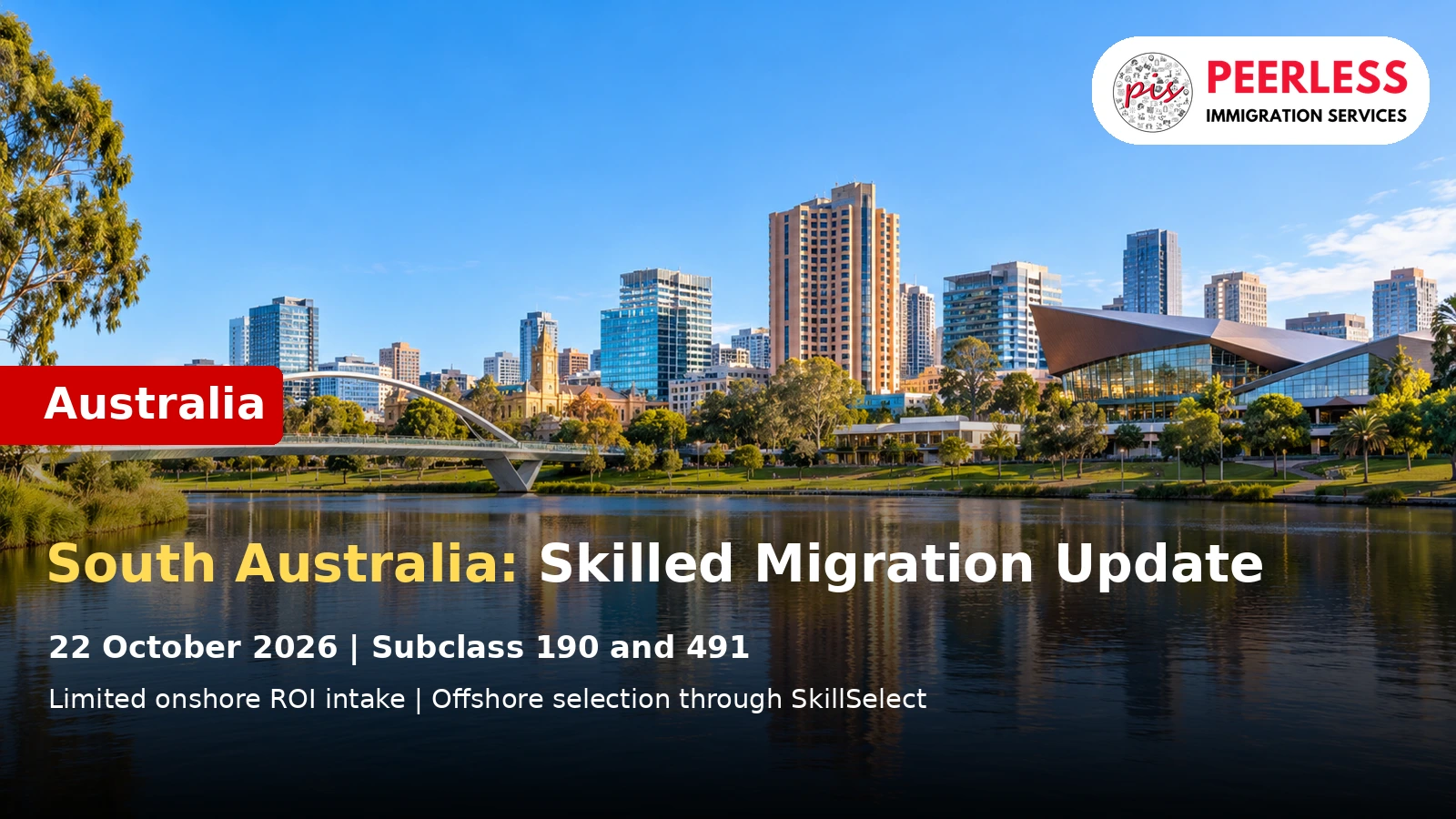 South Australia Opens Limited Skilled Migration ROI Intake for 2026–27