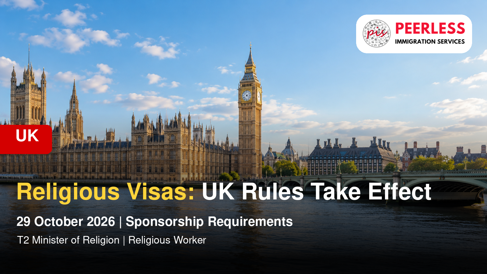 UK Religious Visa Rule Changes Take Effect on 29 October