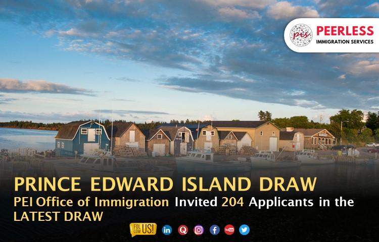 PEI Invited 204 Applicants in Recent Draw