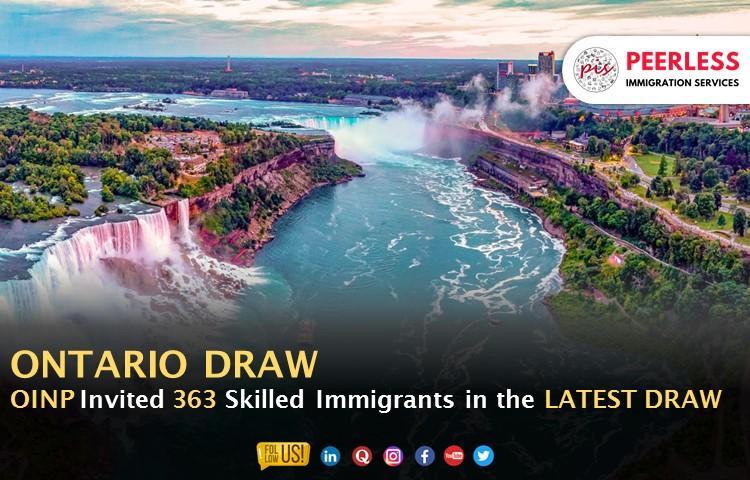 Ontario Issued 363 Invitations in French-Speaking OINP Draw